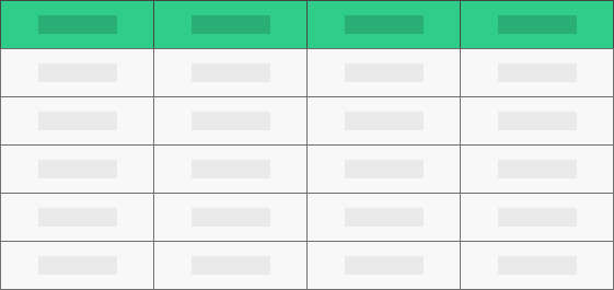 blank table image