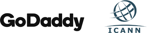 godaddy and icann logos