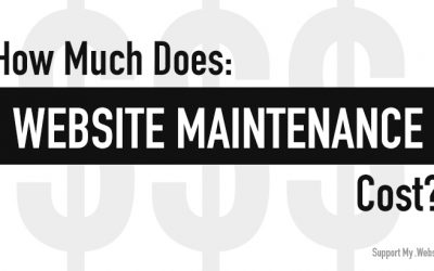 How Much Does Website Maintenance Cost?