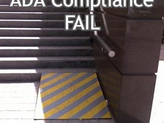 ADA Compliance Fail