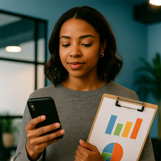 woman-looking-at-phone woman-looking-at-laptop