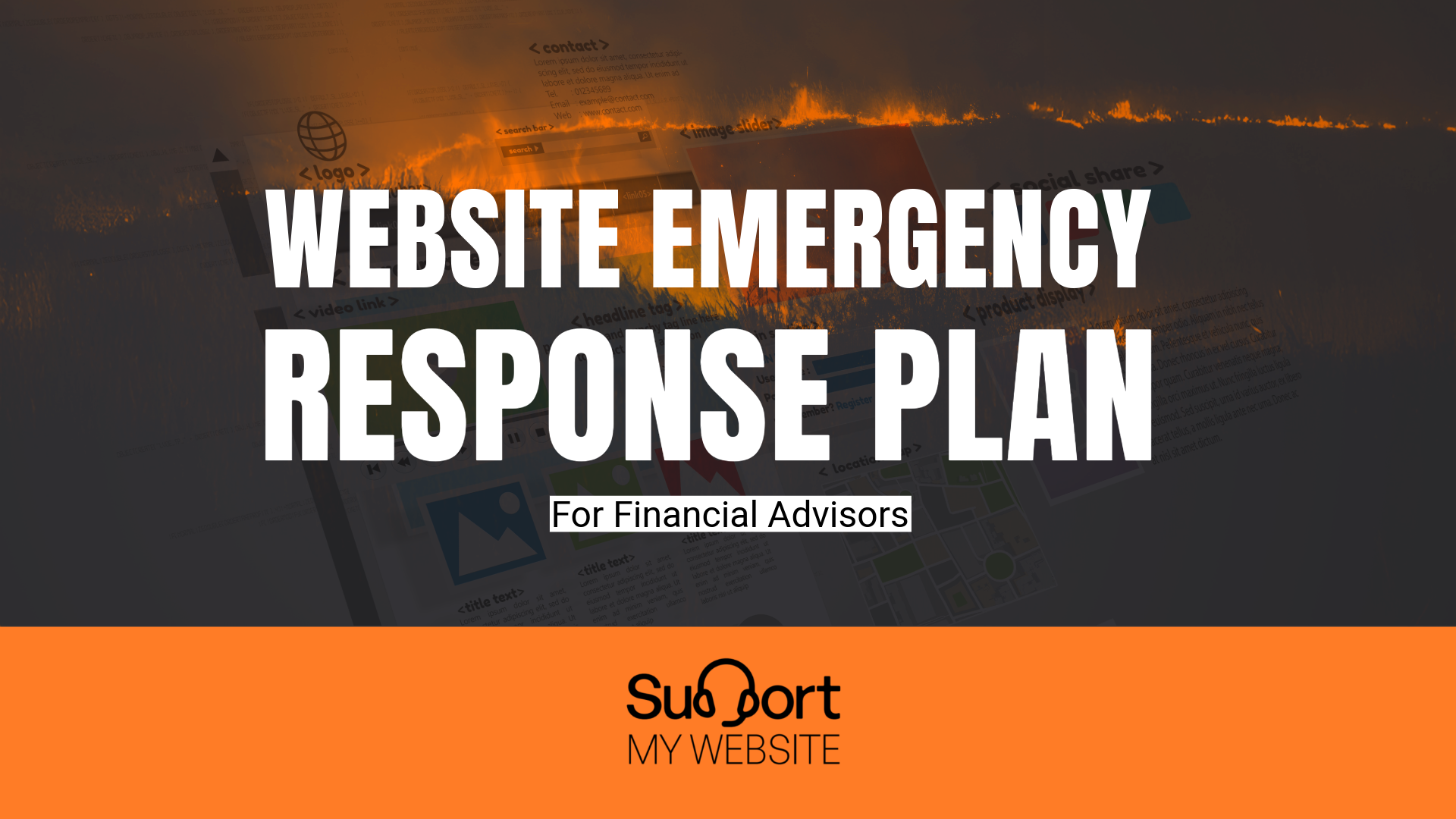 Website Emergency Response Plan for Financial Advisors