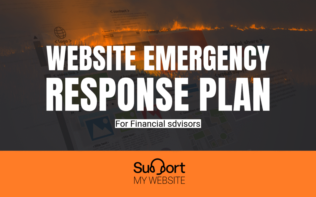 Website Maintenance Emergency Response Plan for Financial Services