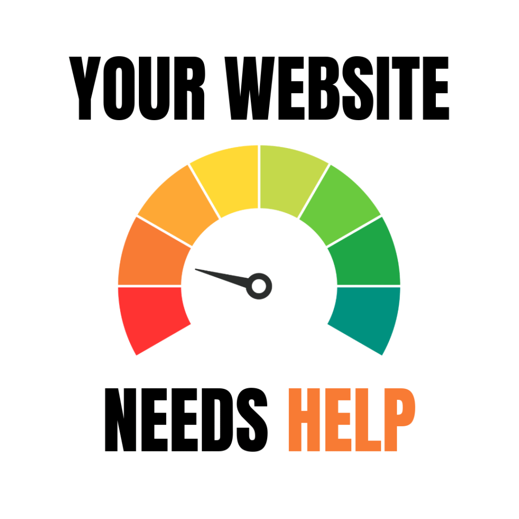 Your website needs help