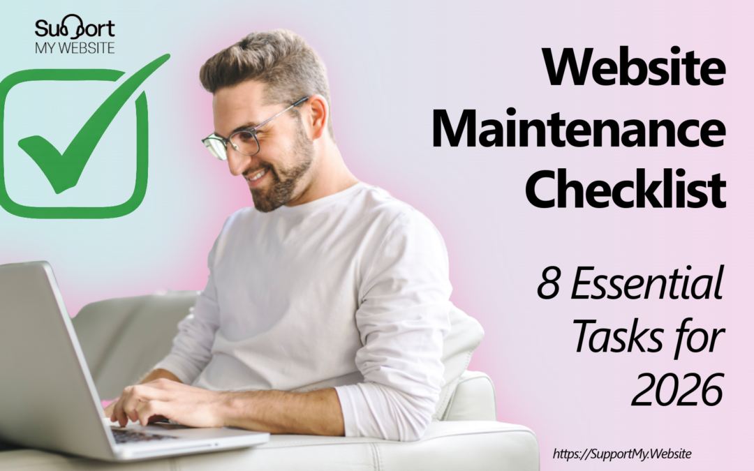 Website Maintenance Checklist: 8 Essential Tasks for 2026